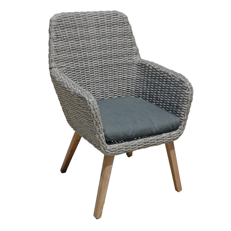 Garten Living Gartenstuhl-Set Woodhaven mit Polster | Wayfair.de